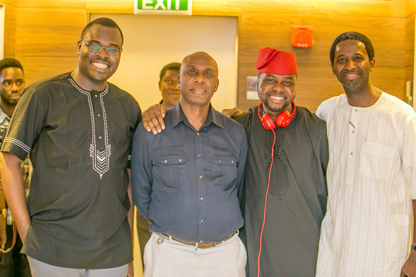 Chude Jideonwo Governor Amaechi Adebola Williams and Kola Oyeneyin